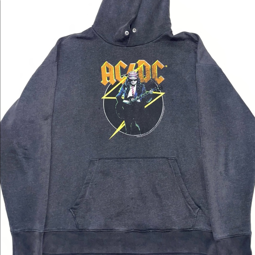 Abercrombie & Fitch “AC/DC” 90s Inspired Relaxed Hoodie